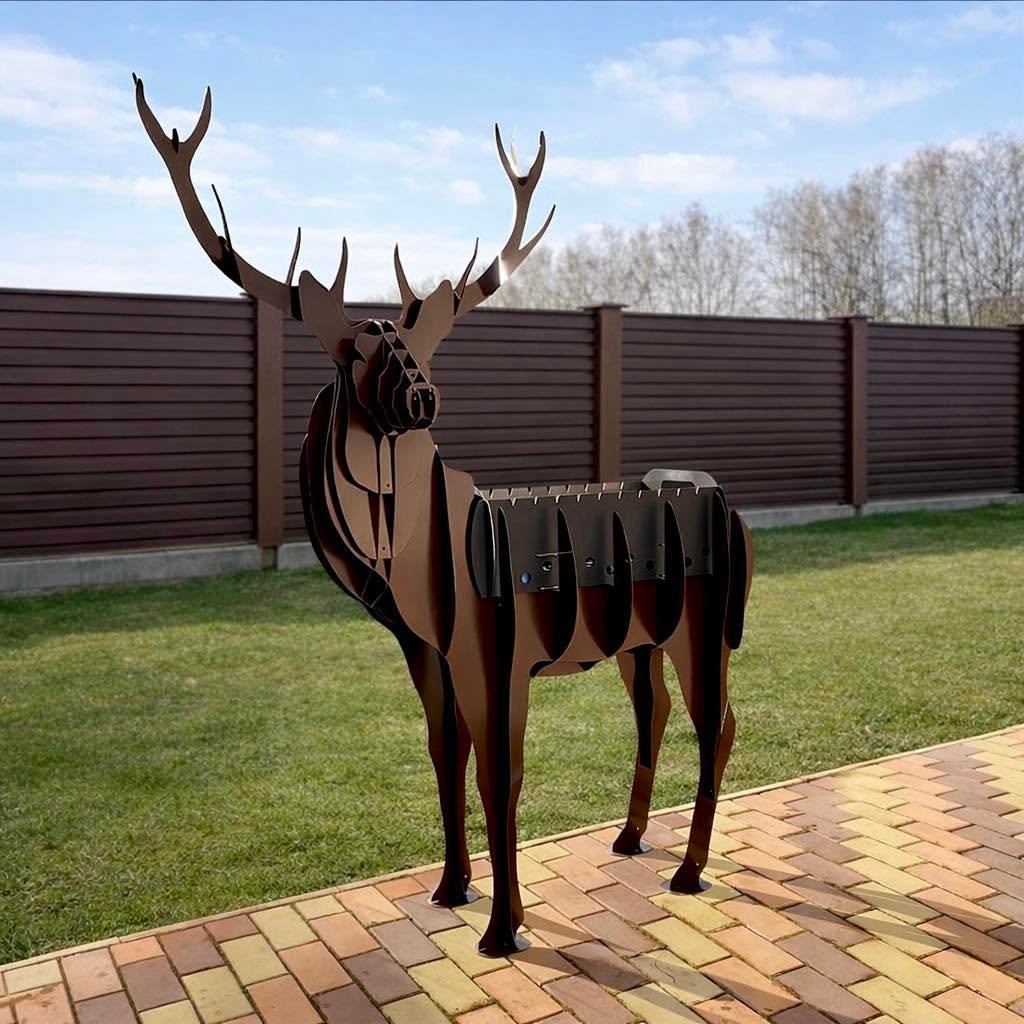 ZooGrill elnio formos šašlykinė kieme